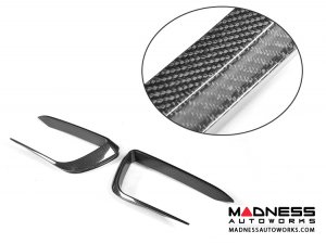 Maserati Levante S Sport Utility Front Bumper Canards - Carbon Fiber